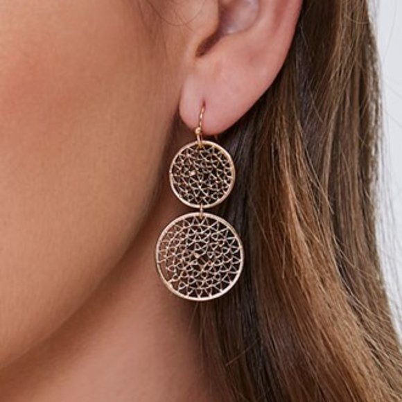 Tiered Drop Earrings - Picture 2 of 2